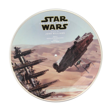 John Williams: Star Wars The Force Awakens - March Of The Resistance / Rey's Theme (Pic Disc) Vinyl 10" (Record Store Day) bside
