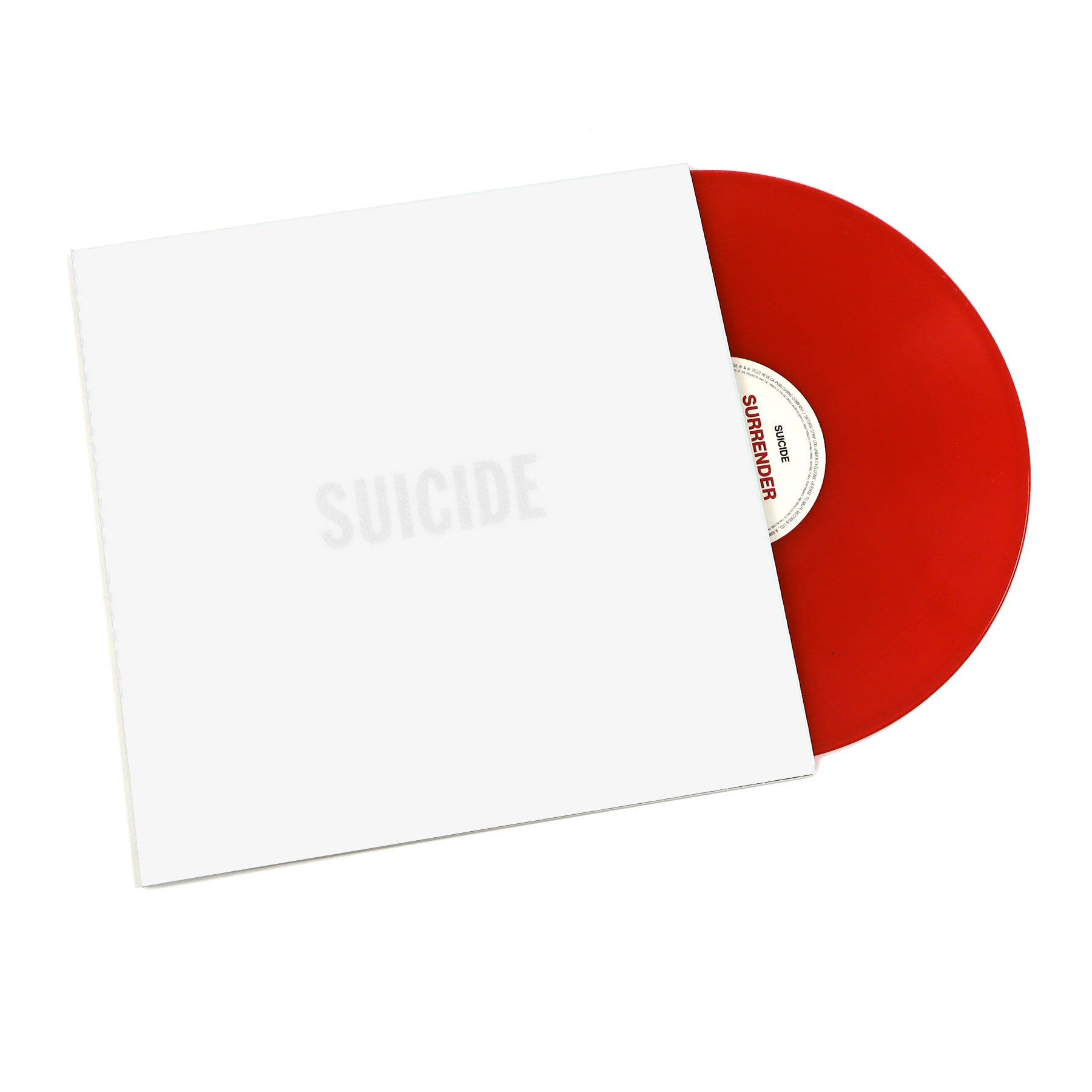 米2LP Suicide Surrender SUICIDELP06 Mute /00520 Suicide: Surrender (Colored Vinyl) Vinyl 2LP – TurntableLab.com