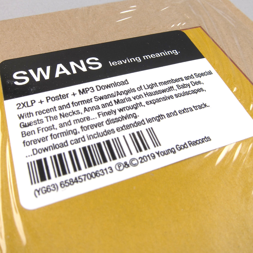 Swans: Leaving Meaning Vinyl 2LP