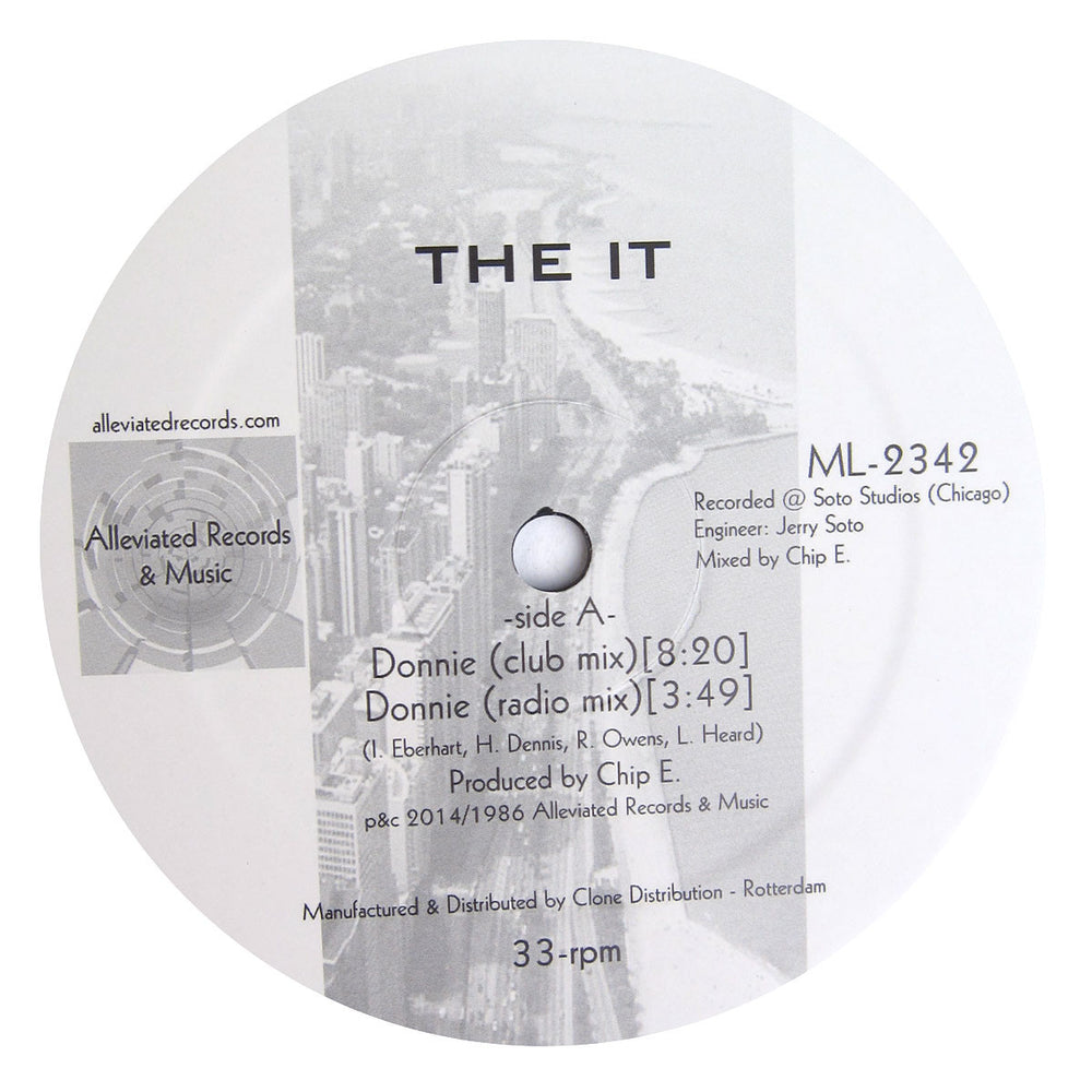The It: Donnie (Larry Heard) Vinyl 12"