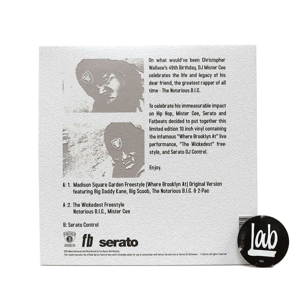 The Notorious B.I.G.: Biggie B-Day / Serato DJ Control Vinyl 2x10"