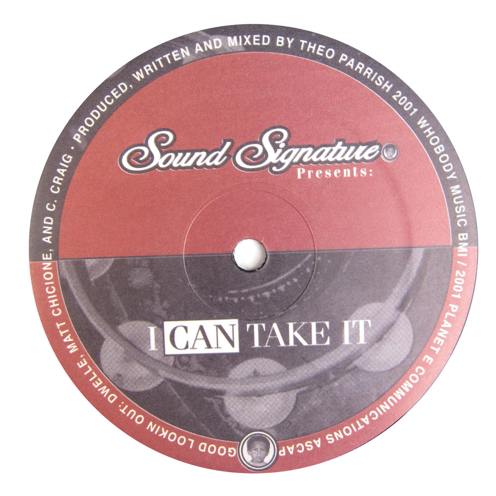 Theo Parrish: I Can Take It Vinyl 12"