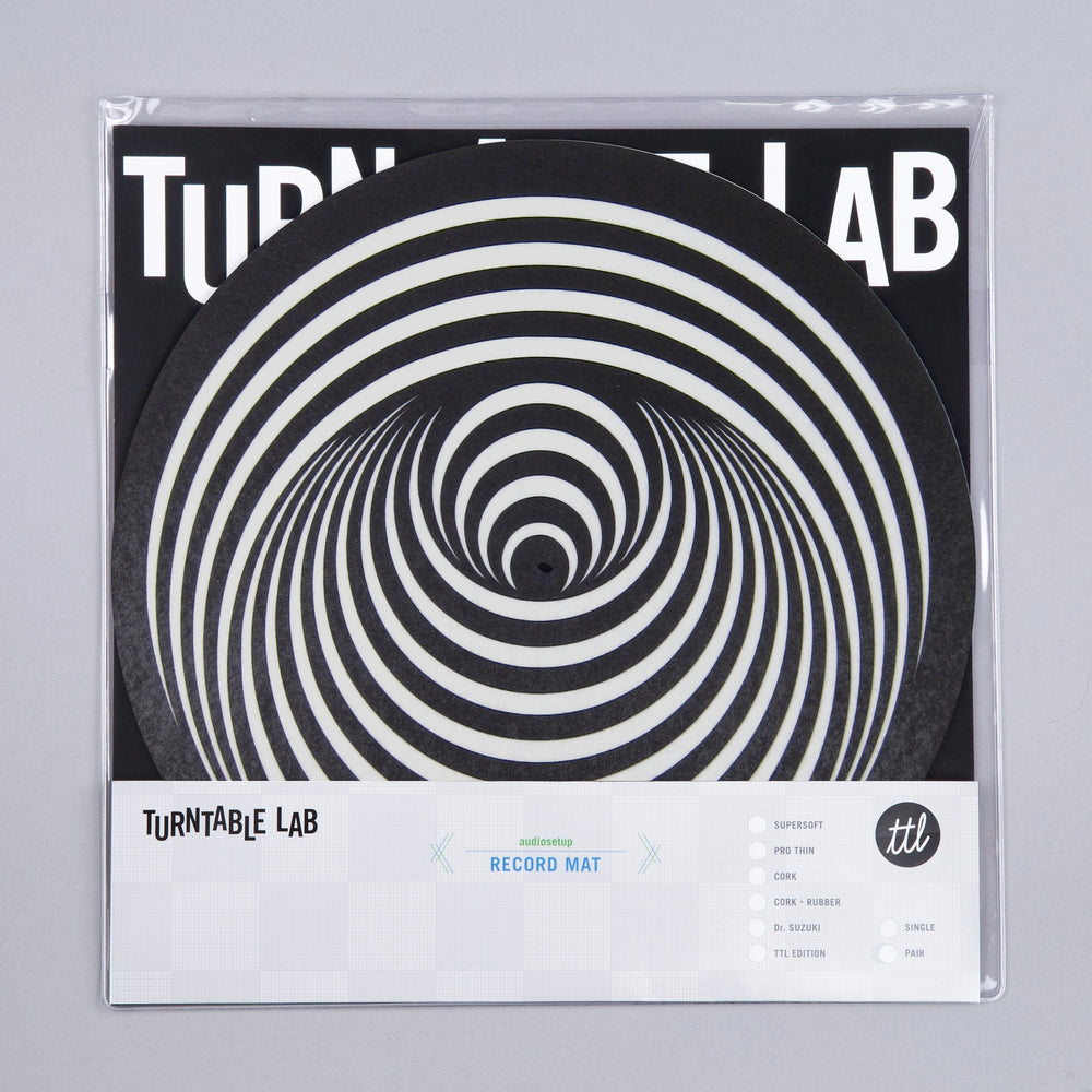 Turntable Lab: Ed Hertz Slipmat - Black / Single