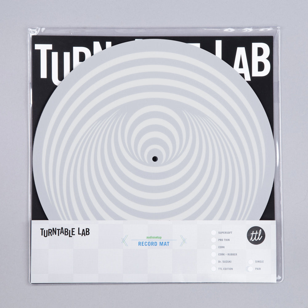 Turntable Lab: Ed Hertz Slipmat - Greyscale / Single