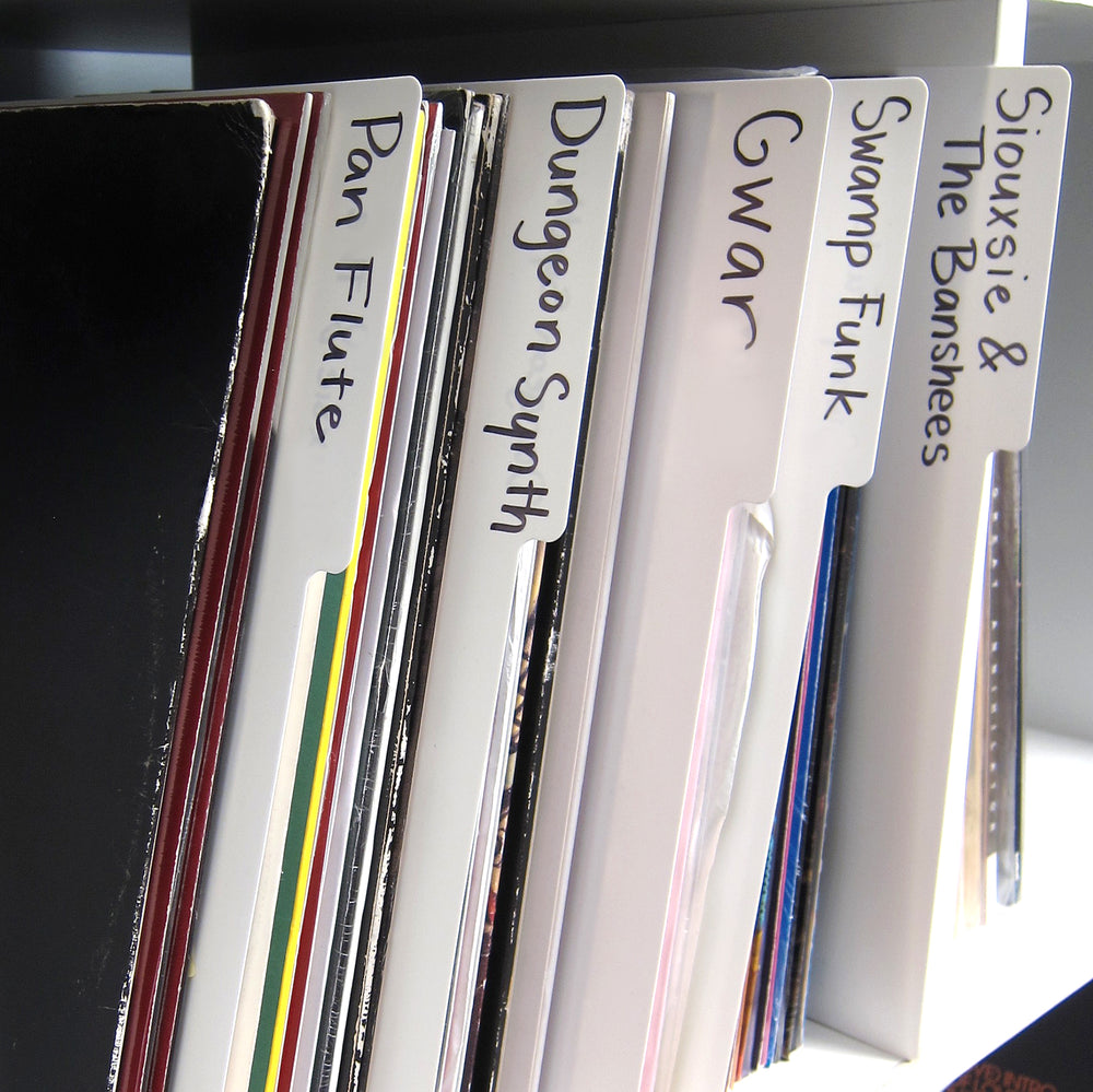 Turntable Lab: Record Store LP Dividers for Vinyl Records