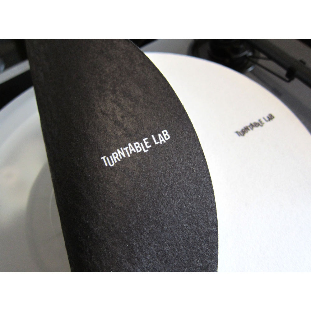 Turntable Lab: Switchmat Reversible Slipmat - Black / White