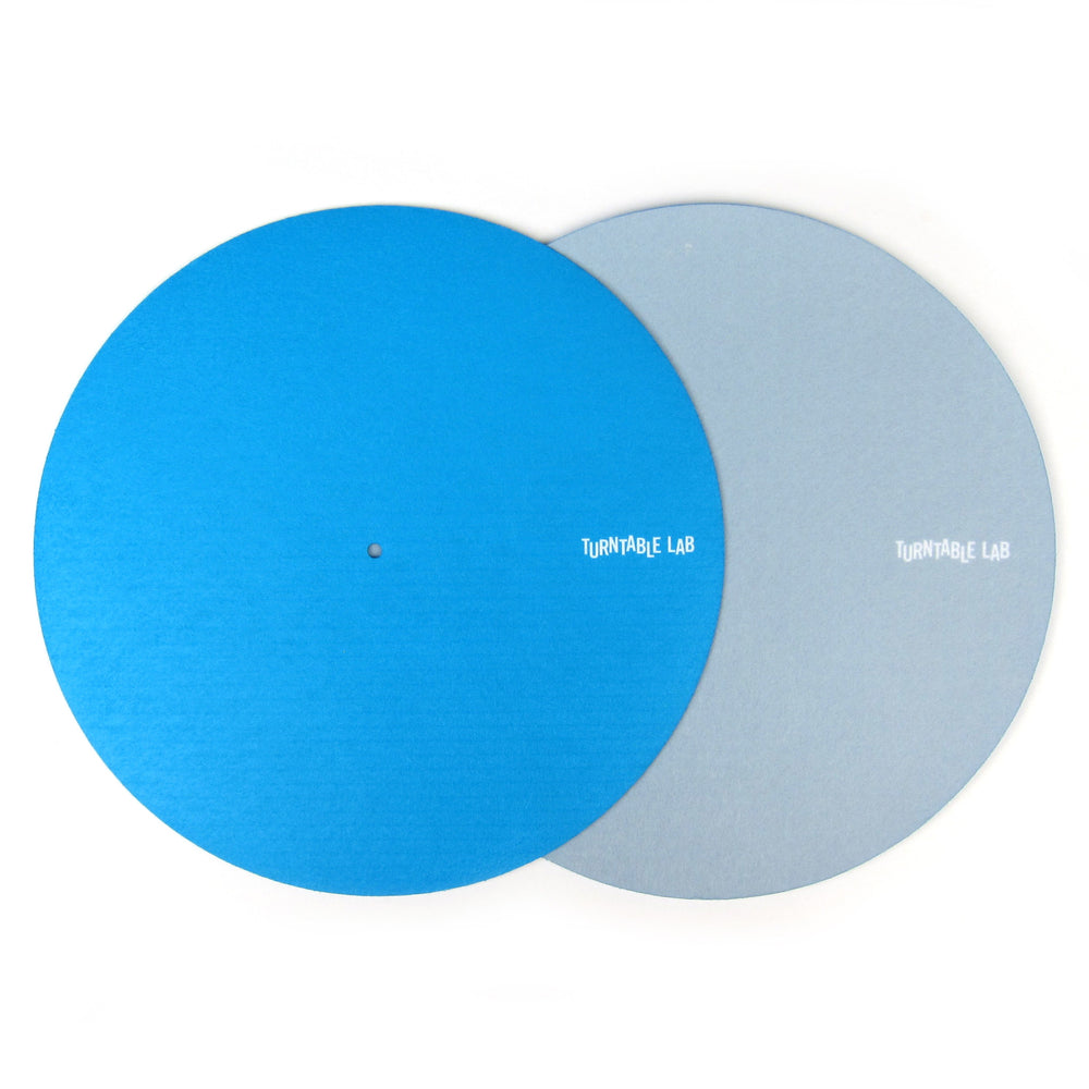 Turntable Lab: Switchmat Reversible Slipmat - Blue / Grey