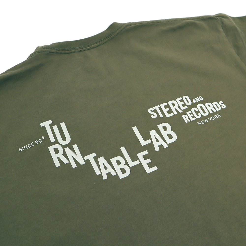 Turntable Lab: Stereo and Records 02 Shirt - Army