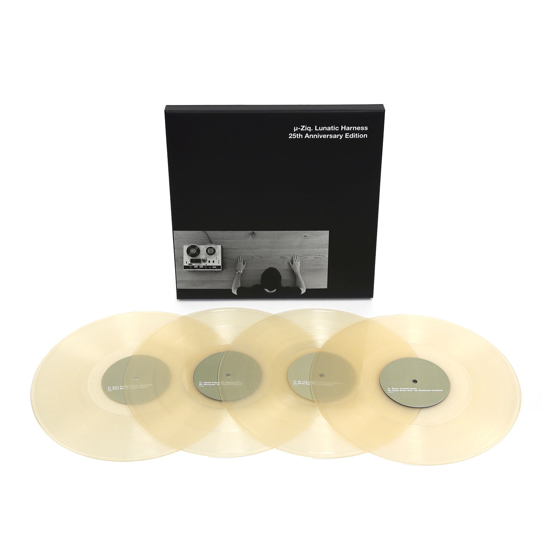 u-Ziq: Lunatic Harness (Indie Exclusive Colored Vinyl) Vinyl 4LP