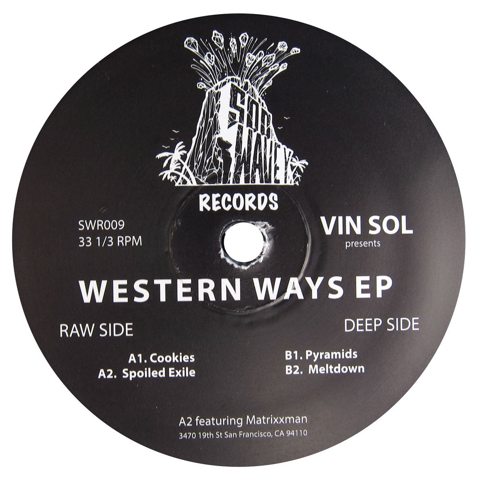 Vin Sol: Western Ways EP Vinyl 12"