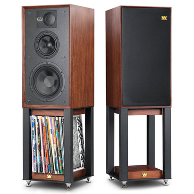 Wharfedale: Linton Speakers + Stands Set (Pair) - Red Mahoghany