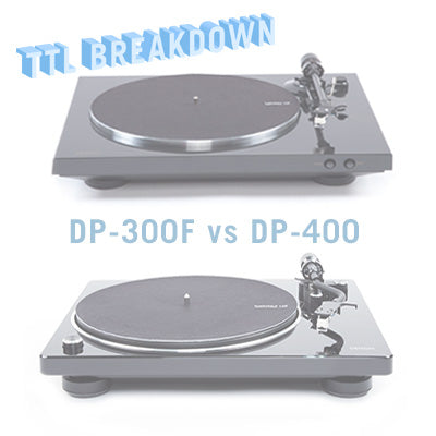 Denon DP-300F vs. DP-400  / DP-450 Turntable Review + Comparison (DP300 vs. DP400 / DP450)