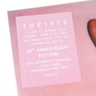 The 1975: I Like It When You Sleep, For You Are So Beautiful Yet So Unaware Of It (Pink Colored Vinyl) Vinyl 2LP