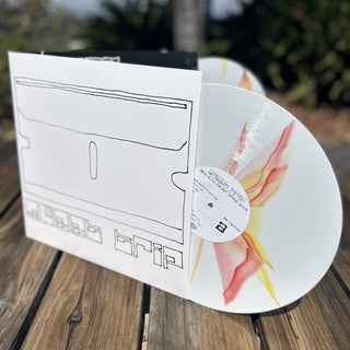 Sweet Trip: You Will Never Know Why (White Hot Fire Colored Vinyl) Vinyl 2LP - diagonal front detail
