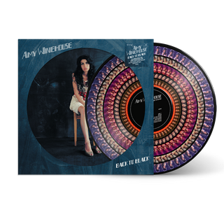 Amy Winehouse: Back To Black - 20th Annviersary (Zoetropic) Vinyl LP - front detail