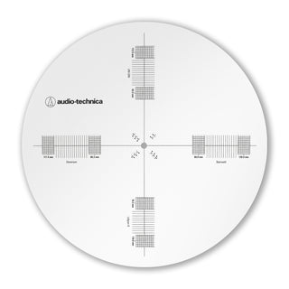 Audio-Technica: AT-CAP4 Multi-Function Cartridge Alignment + Stroboscope Disc