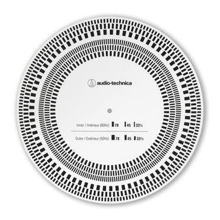 Audio-Technica: AT-CAP4 Multi-Function Cartridge Alignment + Stroboscope Disc