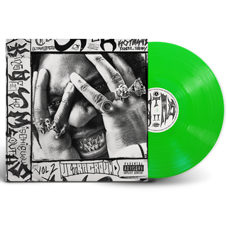 Denzel Curry: King Of The Mischievous South 2 (Green Smoke Colored Vinyl) Vinyl 2LP - front detail
