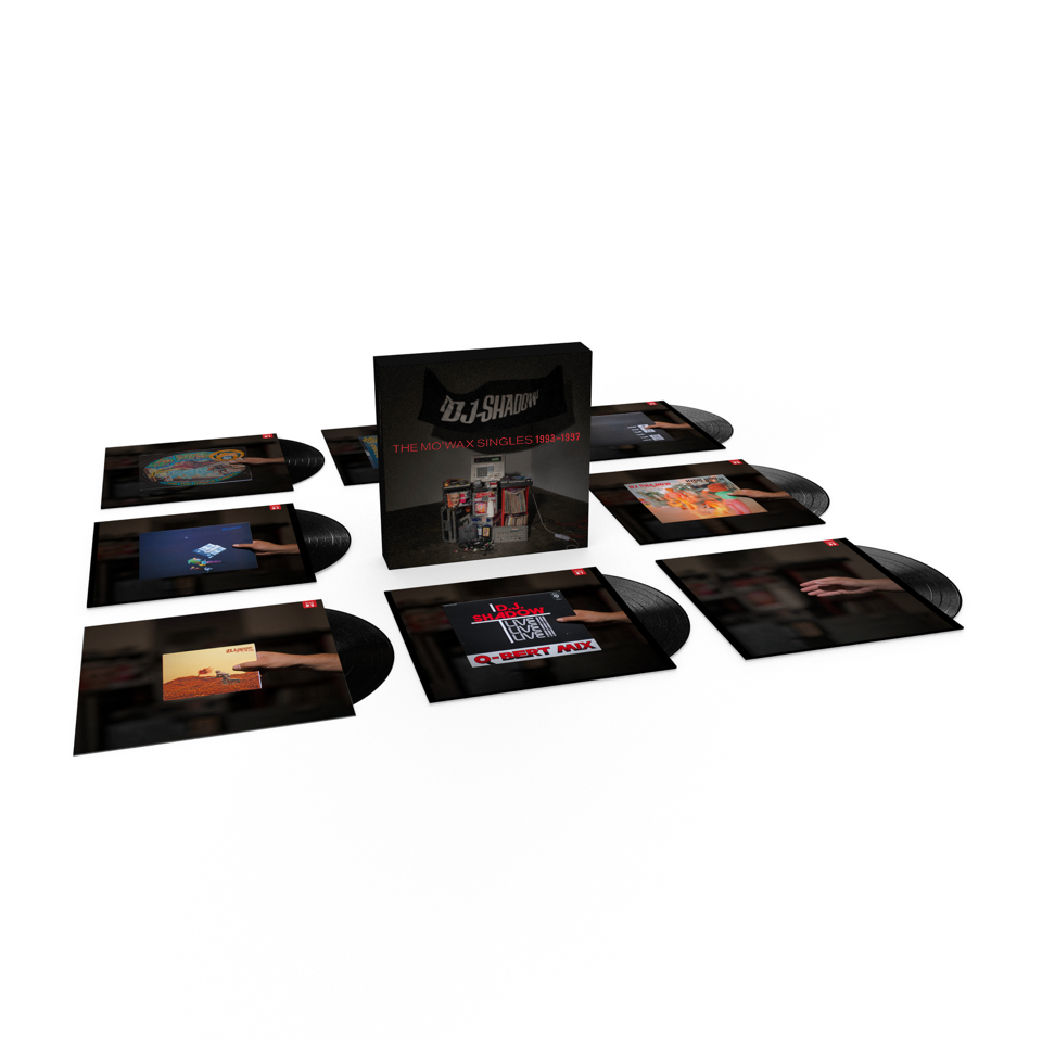 DJ Shadow: The Mo' Wax Singles 1993-97 Vinyl 8x12 DJ Shadow: The Mo' Wax Singles 1993-97 Vinyl 8x12