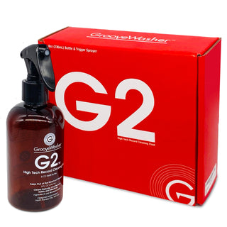 GrooveWasher: G2 Vinyl Record Cleaning Fluid - 8oz Bottle