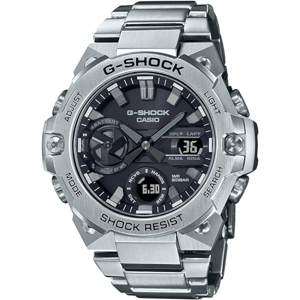 G-Shock: GSTB400D-1A G-Steel Watch - Silver