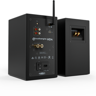 Audioengine: HD4 Powered Bluetooth Speakers - Black