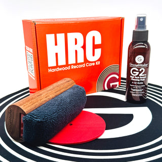 GrooveWasher: Hardwood Record Cleaning Kit