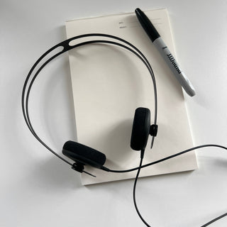 AIAIAI: Tracks Headphones w/ Mic - JJJJound Edition - Black - PRE-ORDER
