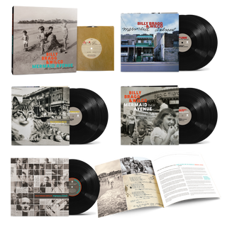 Billy Bragg & Wilco: Mermaid Avenue - Complete Sessions Vinyl 7LP Boxset - front detail shots