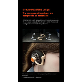 MoonDrop: Old Fashioned 40mm On-Ear Headphones