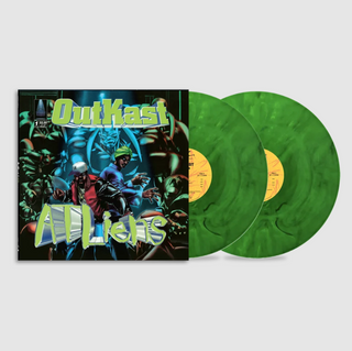 Outkast: ATLiens (Import, Colored Vinyl) Vinyl 2LP Marbled Green Forest Vinyl