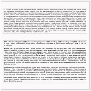 Swans: Newly Sentient Being - Live Vinyl 5LP - PRE-ORDER