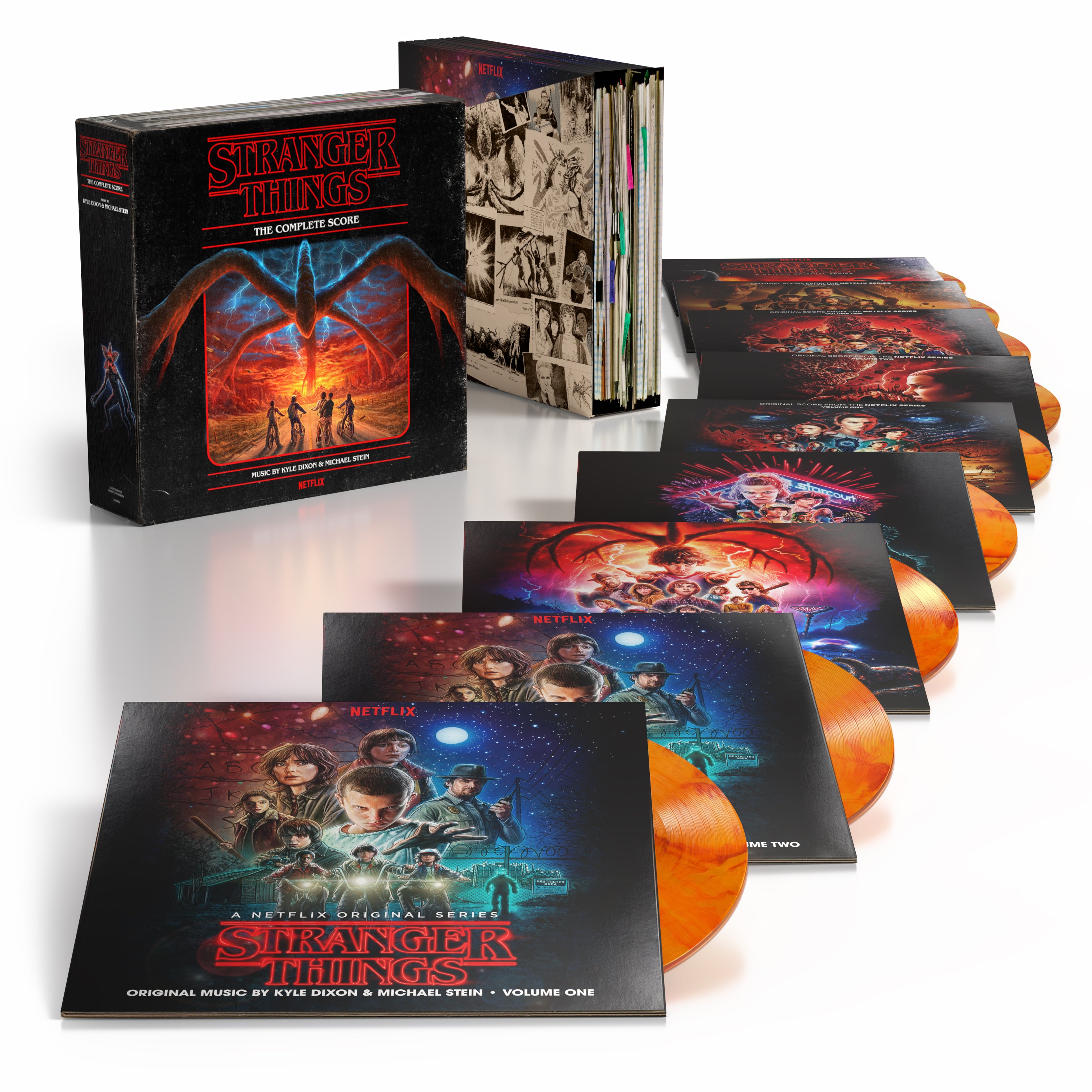 Stranger Things: The Complete Score (Colored Vinyl) Vinyl 17LP
