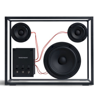 Transparent: Transparent Speaker - Black w/ Red Wire (TS-B-R) - PRE-ORDER