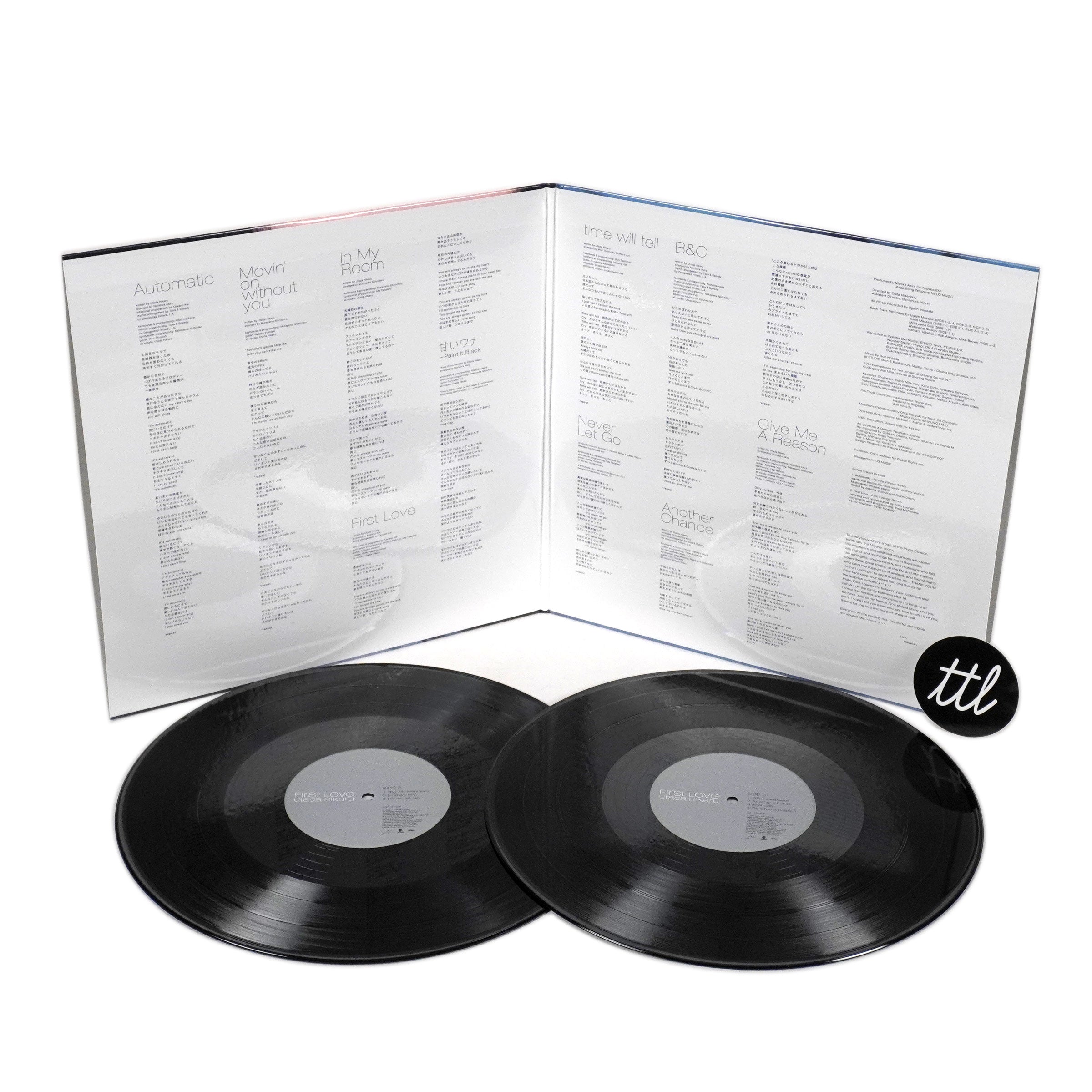 Utada Hikaru: First Love (180g, Japan Import) Vinyl 2LP Utada Hikaru: First Love (180g, Japan Import) Vinyl 2LP