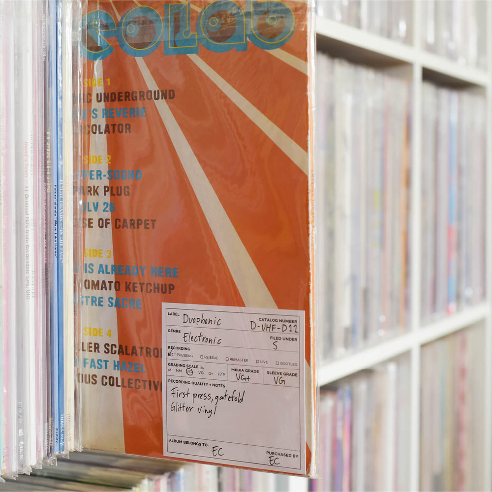 Koeppel Design Vinyl Record Catalog Cards 50 Units —