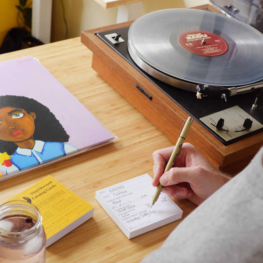 Koeppel Design Vinyl Record Catalog Cards 50 Units —