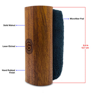 GrooveWasher: Record Cleaner - Walnut