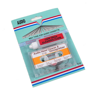 Record Supply Co.: Audio Head Cleaner & Demagnetizer for Cassette Tapes
