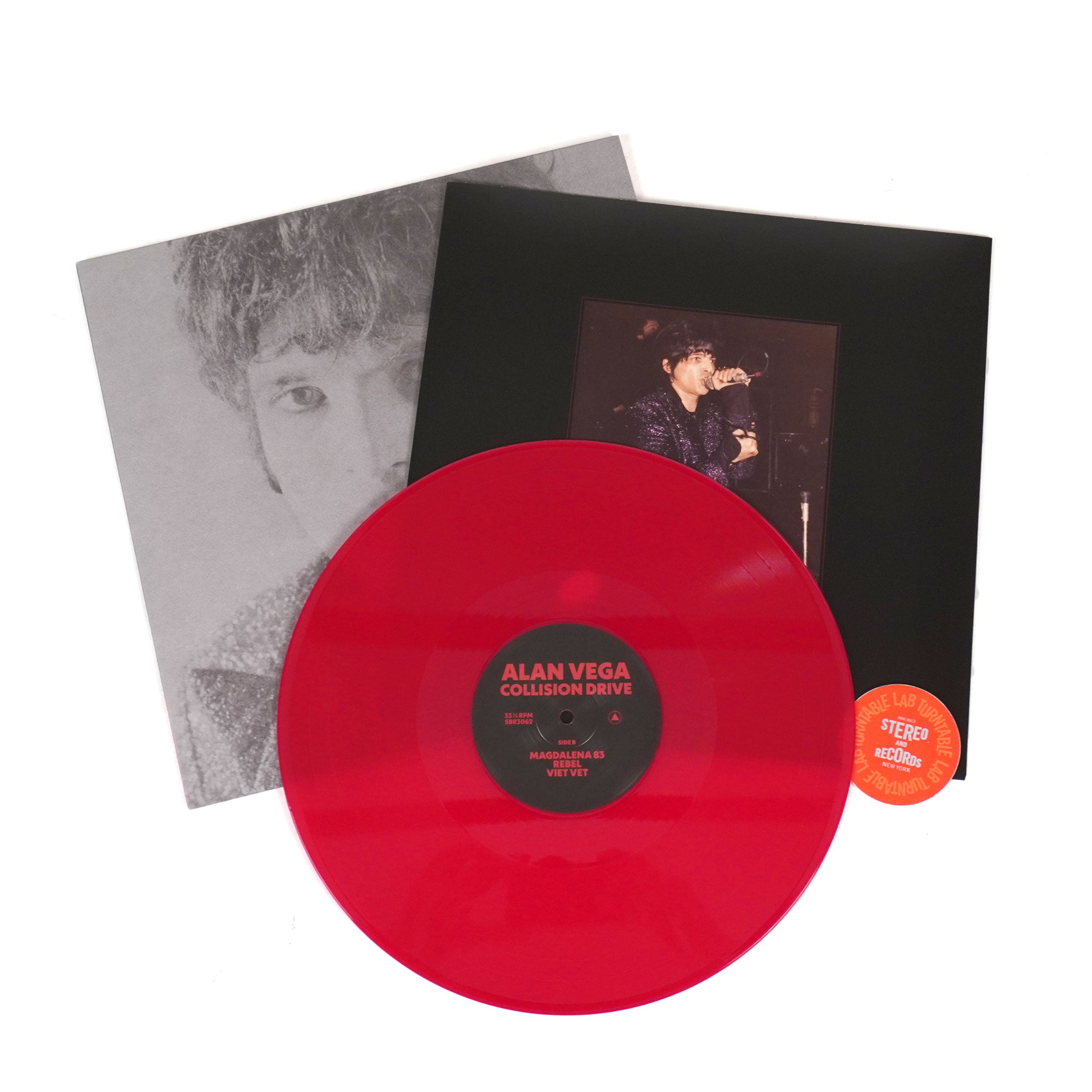 Alan Vega: Collision Drive (Colored Vinyl) Vinyl LP – TurntableLab.com