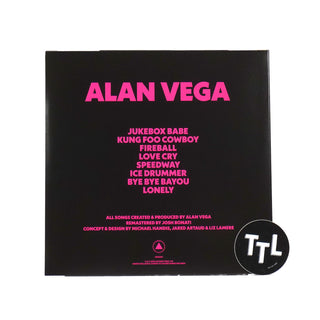 Alan Vega: Alan Vega (Colored Vinyl) Vinyl LP -