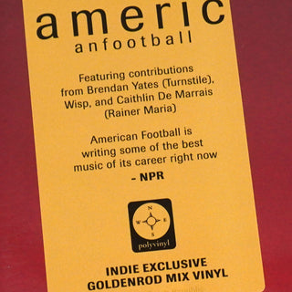 American Football: American Football (LP4) (Indie Exclusive Colored Vinyl) Vinyl 2LP