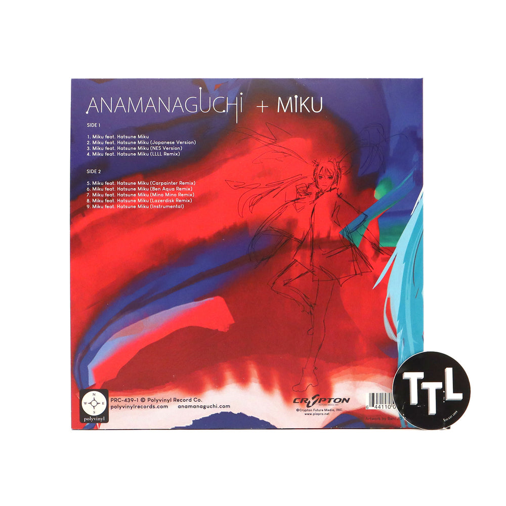 Anamanaguchi: Miku (Colored Vinyl) Vinyl LP