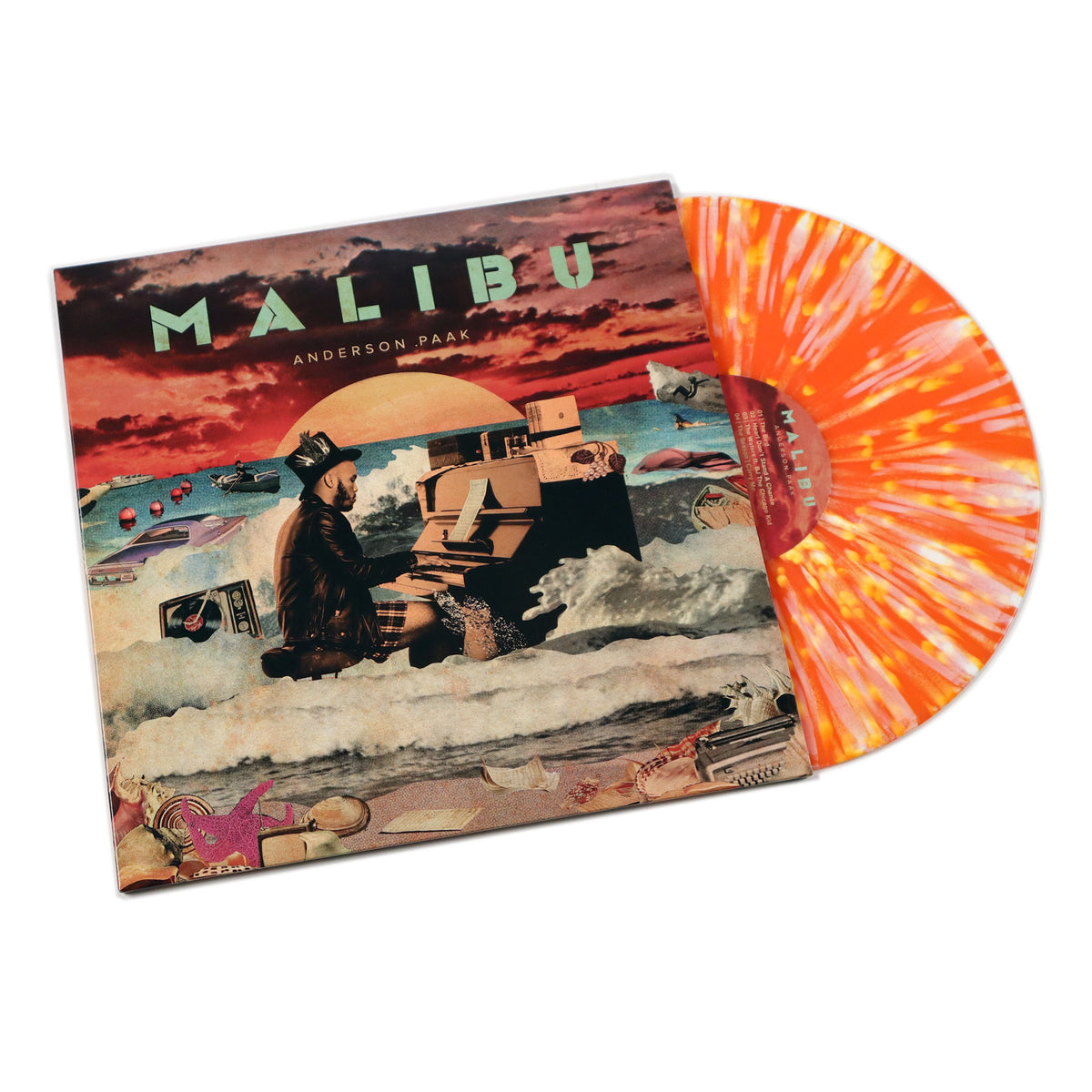Anderson .Paak Malibu (Indie Exclusive Colored Vinyl) Vinyl 2LP