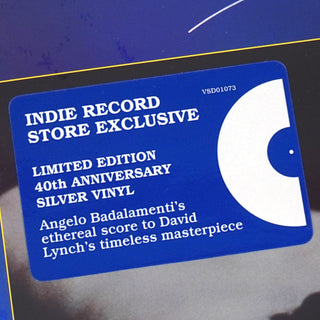 Angelo Badalamenti: Blue Velvet Original Soundtrack - 40th Anniversary (Indie Exclusive Colored Vinyl) Vinyl LP