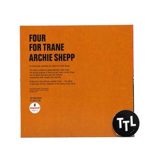 Archie Shepp: Four For Trane (Verve Vault 180g) Vinyl LP