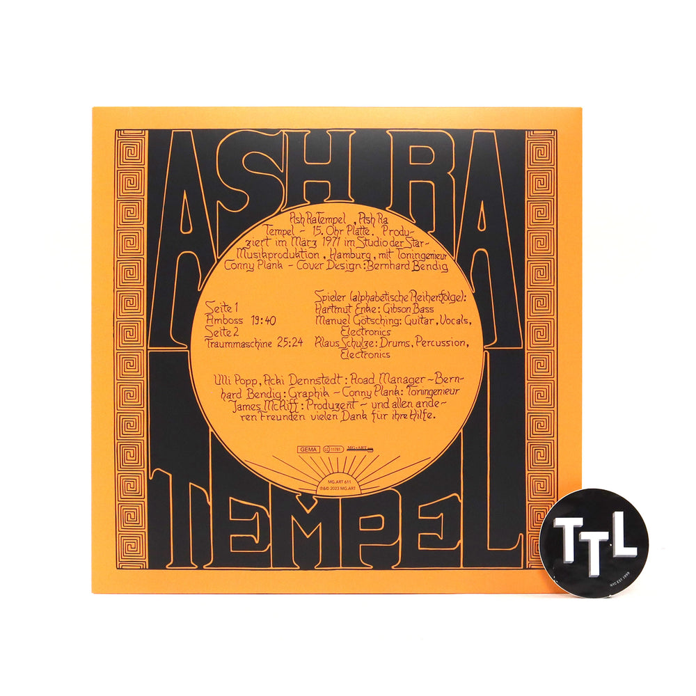 Ash Ra Tempel: Ash Ra Tempel (Colored Vinyl) Vinyl LP — TurntableLab.com