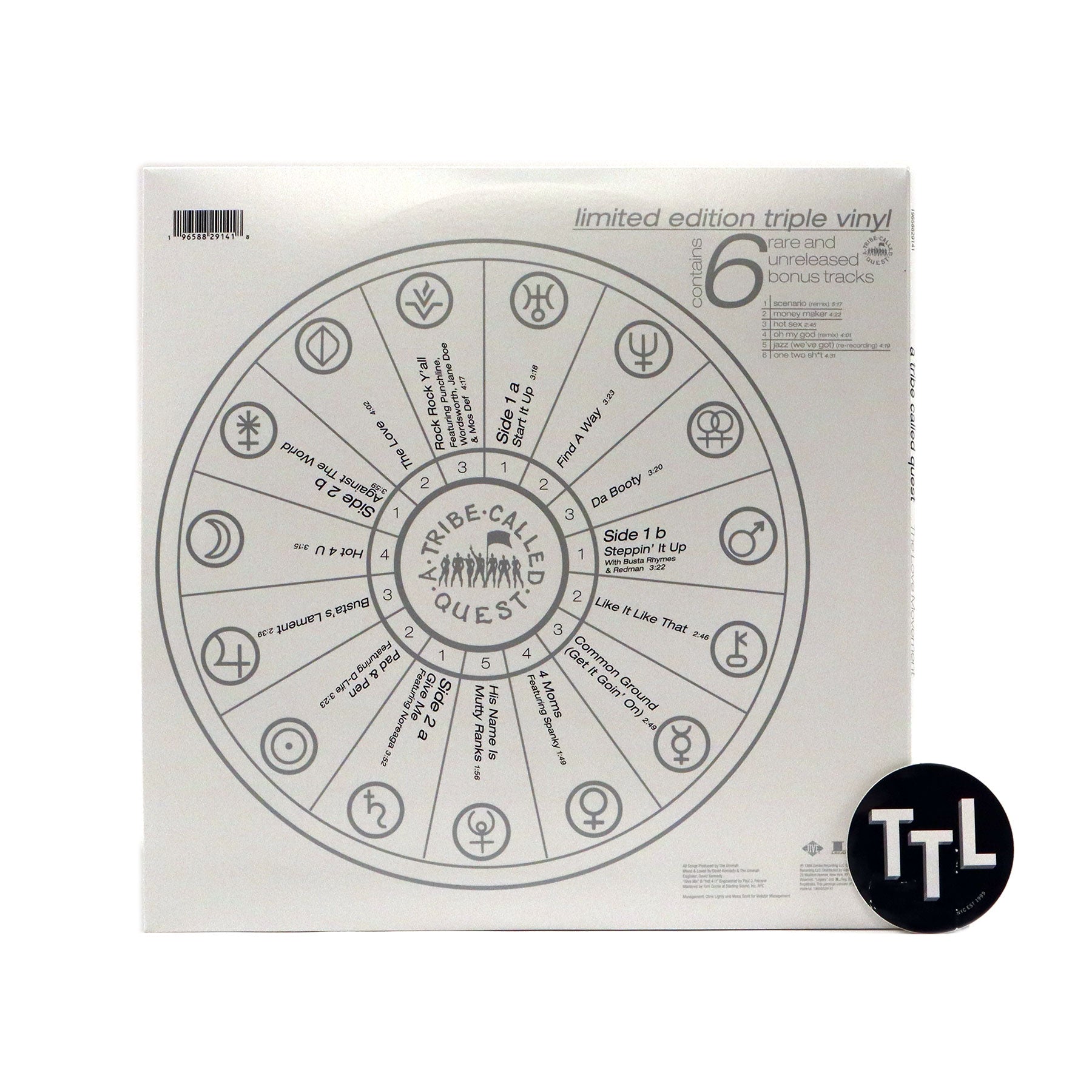 A Tribe Called Quest: The Love Movement Vinyl 3LP – TurntableLab.com