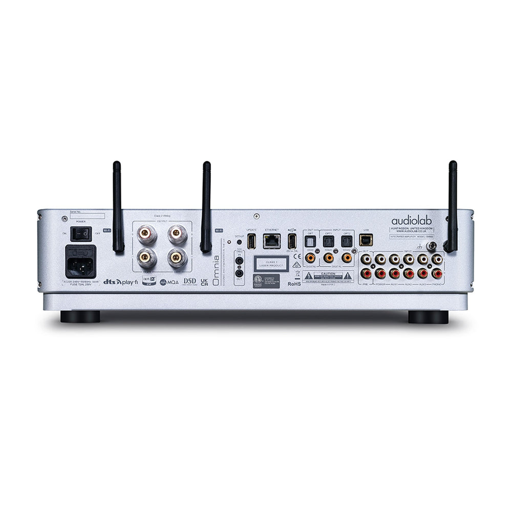 Audiolab: OMNIA All-in-One Music System (Amp, Wireless, CD Player, DAC)