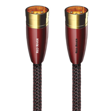 Audioquest: Red River Male XLR to Female XLR Cable
